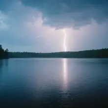 Orage – image de couverture de l’app, générée par IA