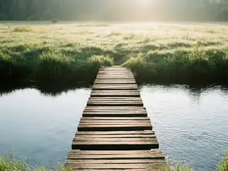 De l’image au premier pas – image de couverture de l’app, générée par IA