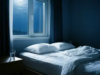 Se rendormir – image de couverture de l’app, générée par IA